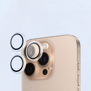 Tech-Protect Easy Set+ 3 komplekts rūdīts stikls iPhone 16 Pro / 17 Pro - caurspīdīgs