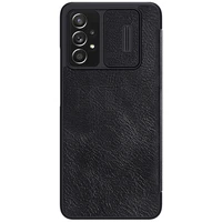 Nillkin Qin ādas maciņš Samsung Galaxy A73 melns