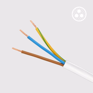 Rebel pagarinātājs, 5 vācu tipa kontaktligzdas, 3 m, ar slēdzi, 3×1,5 mm, balts