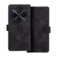 TENDER grāmatas viedtālruņa apvalks XIAOMI Redmi 14C melns