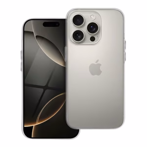 Viedtālruņa apvalks IPHONE 16 Pro Max īpaši plāns matēts caurspīdīgs