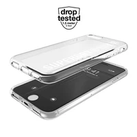 SuperDry Snap iPhone 6/6s/7/8/SE 2020 / SE 2022 Caurspīdīgs maciņš balts 41573