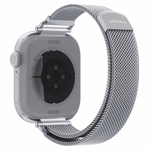 SPIGEN WBM4 ремешок Apple Watch 8 / 9 / 10 / 11 / SE (40 / 41 / 42 MM) серебристый