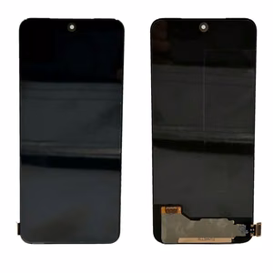 LCD ekrāns Xiaomi Redmi Note 12S/Redmi Note 11/Redmi Note 11S/Poco M4 Pro 4G ar skārienekrānu melns OLED