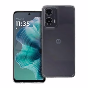 Caurspīdīgs viedtālruņa apvalks 2 mm MOTOROLA G35 5G caurspīdīgs