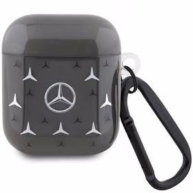 Mercedes MEA28DPMGS AirPods 1/2 apvalks ar lielas zvaigznes rakstu, melns