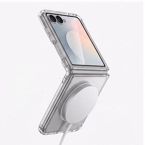 Tech-Protect FlexAir Hybrid MagSafe Case for Samsung Galaxy Z Flip 8 - Transparent