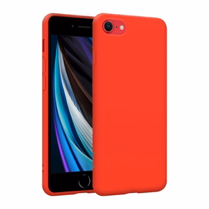 Crong Color Cover vāciņš ierīcei iPhone SE (2020 / 2022) / 8 / 7, sarkans