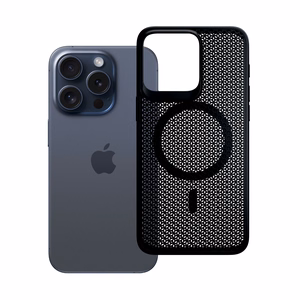 3mk COOLing MagCase Viedtālruņa apvalks Apple iPhone 15 Pro Max - melns