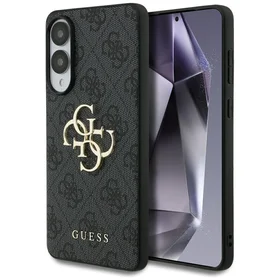 Guess Big 4G Logo Classic Logo apvalks Samsung Galaxy S25 Edge - melns