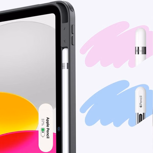 ESR Flip Hybrid vāciņš iPad 10.9" 2022 (10. paaudze) / 11" 2025 (11. paaudze) - melns