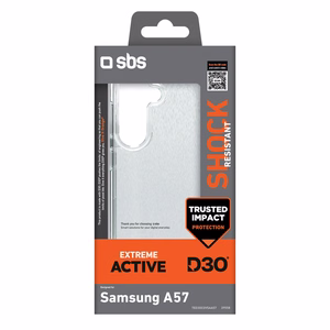 SBS D3O maciņš Samsung Galaxy A57 - caurspīdīgs