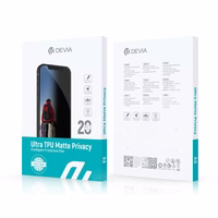 Ploteru ploteru plēvju komplekts Devia Ultra Intelligent TPU Matte Privacy 20 gab.