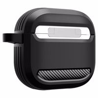 Spigen Rugged Armor viedtālruņa apvalks AirPods 4 - melna