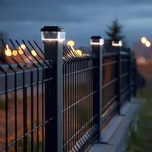 GreenBlue GB128 – 100×100 mm saules LED lampa žoga stabam ar krēslas sensoru