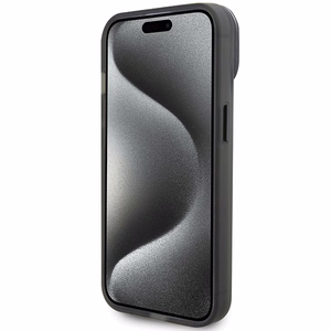 Ferrari FEHMP15SUSCAH iPhone 15 6.1" caurspīdīgs cietais apvalks ar gredzena statīvu 2023 kolekcija Magnētiskais