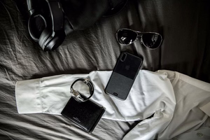 X-Doria Dash Leather vāciņš ierīcei iPhone X, melns