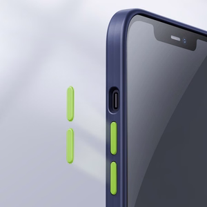 Joyroom Color Series apvalks iPhone 12 Pro Max melns (JR-BP800)