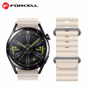 FORCELL F-DESIGN FS01 pulksteņa siksna Apple Watch 22 mm - star light