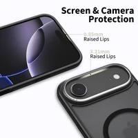 Tech-Protect MagEdge Magnētiskais viedtālruņa apvalks iPhone 17 Air - matēts melns