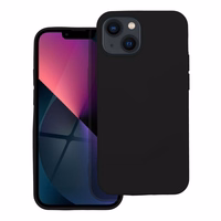 Silikona viedtālruņa apvalks melns