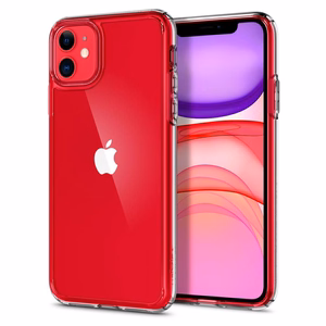 Spigen Ultra Hybrid viedtālruņa apvalks iPhone 11 - Skaidrs