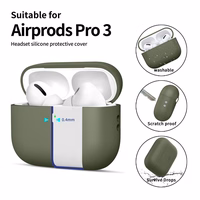 Tech-Protect silikona maciņš AirPods Pro 3 zaļš