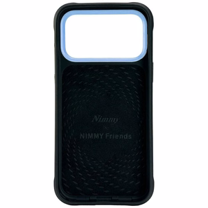 Nimmy Cool&Cute 2.0 vilka viedtālruņa apvalks iPhone 17 Pro Max - melns