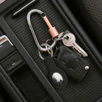 Silikona turētājs AIRTAG / FORCELL F-TAG melns