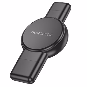 Borofone bezvadu indukcijas lādētājs viedpulkstenim BQ31 portatīvs 2,5W iWatch 1-9, SE/SE2, Ultra/Ultra2, Samsung Watch 1-7, Ultra melns