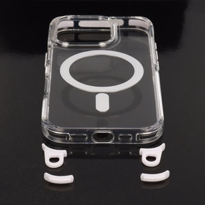 Tel Protect Strap Clear Case for Iphone 17 Air white