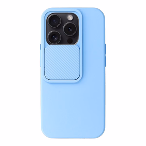 Camshield Soft viedtālruņa apvalks iPhone 15 Pro Max gaiši zils