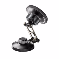 FORCELL F-GRIP IronSecure magnētiskais auto turētājs priekšējā stiklā un panelī, saderīgs ar MagSafe, melns