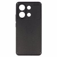 Tel Protect Carbon Elite viedtālruņa apvalks Xiaomi Redmi Note 13 4G melns