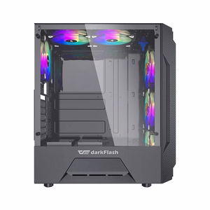 Darkflash LEO computer maciņš (melns)