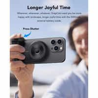 VEGER portatīvais lādētājs 5000 mAh saderīgs ar MagSafe PD QC3.0 20W Tourist (W0569) melna