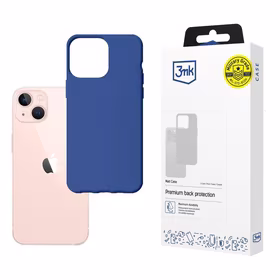 Viedtālruņa apvalks iPhone 14 Plus no 3mk Matt Case sērijas - zils