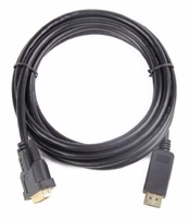 Gembird CC-DPM-DVIM-6 video cable adapter 1.8 m DisplayPort DVI melns