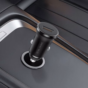 Blavec Auto lādētājs BS-01A-C Road - USB - QC 3.0 18W ar USB to Type C cable (CCBS01ACR-UB) melns