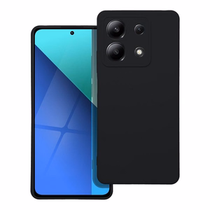 Silikona viedtālruņa apvalks XIAOMI Redmi Note 13 5G melns
