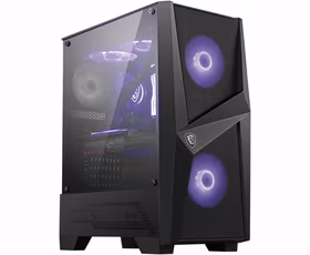 MSI MAG FORGE 100M Mid Tower Gaming Computer Case