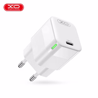 XO sienas lādētājs CE06 PD 30W 1x USB-C balts
