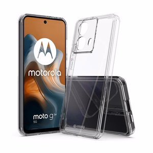 Crong Crystal Shield Cover vāciņš ierīcei Motorola Moto G34, caurspīdīgs