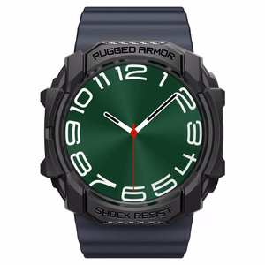 Spigen Rugged Armor viedtālruņa apvalks Samsung Galaxy Watch Ultra (47mm) - matēts melns