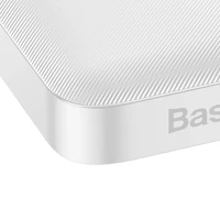 Powerbank Baseus Bipow 10000mAh, 20W (balta)