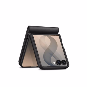 Tech-Protect Wallet Case for Samsung Galaxy Z Flip 8 - Black
