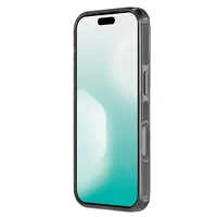 Nillkin Nature TPU Pro viedtālruņa apvalks iPhone 17 - Daļēji caurspīdīgs melns