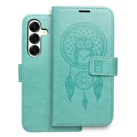 MEZZO Viedtālruņa apvalks SAMSUNG S25 sapņu ķērājs zaļš