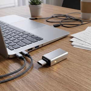 Adapteris USB A 3.0 to Type C Blue Star - balts