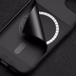 Ringke Onyx Magnētiskais MagSafe viedtālruņa apvalks iPhone 16e - melns